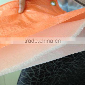 customizable size insulation tarpaulin,covering insulated tarp, concrete curing blanket