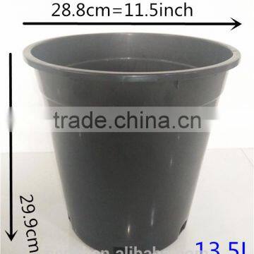 Black Gallon Pot 1#2#5# for Nursery Garden Plastic Planter Flowerpot photo-4