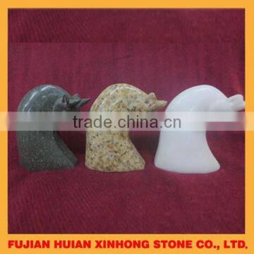Colored Abstract Stone Horse Stone Craft for Sale