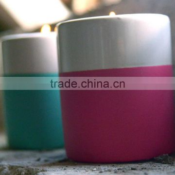 Colour Dipped Tea Light Holder