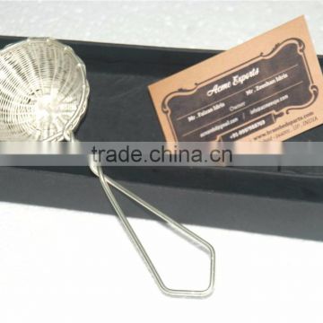 Filter Tea with silver plating finish High quality Long Strainer