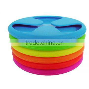 Colorful Anti-Slip Silicone Drink Coaster