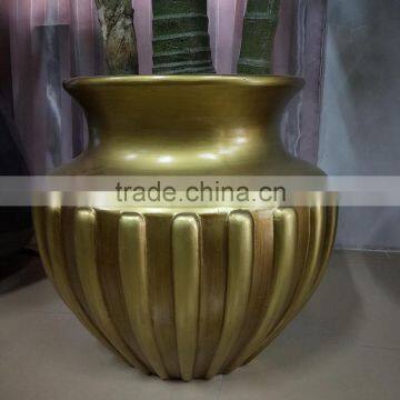 large fiberglass flower pots