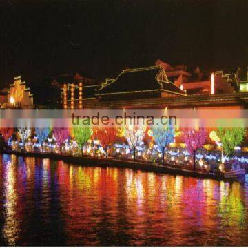 Q123011 Led Peony Flower Tree Light Garden Decoration Outdoor Led Tree photo-3