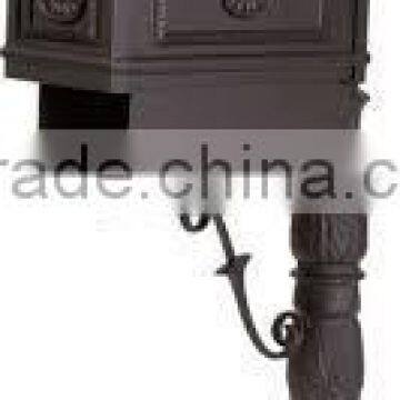 Cast Iron Decorative Antique Standing Mailbox photo-2