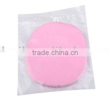 round pink soft cellulose sponge