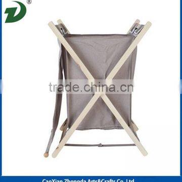 2017 New Design High Quality Wholesale Walnut Wood Laundry Basket photo-5