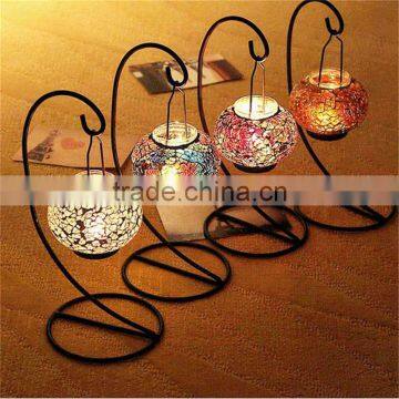candles in mason jar