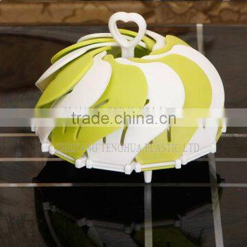 Cheap Plastic Plate Foldable Fruit Plate photo-5