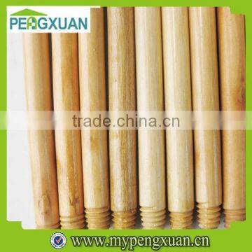 Italian Thread 110 120 130 150cm Long Round Varnished Wooden Broom Handle for Sale photo-2