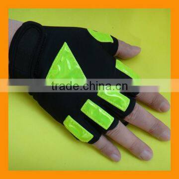 Half Finger Reflective Traffic Safety Police Gloves