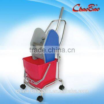 hot selling Down-press Single Mop Wringer Trolley