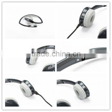 Pisen Stretchable Handfree EDR Foldable High Quality Wireless Stereo Communication Bluetooth Gaming Headset Headphone With Mic