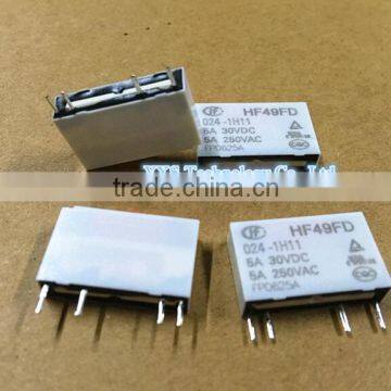 Relay HF49FD-024-1H11 4Pin open 5A 250VAC HF49FD 024-1H11