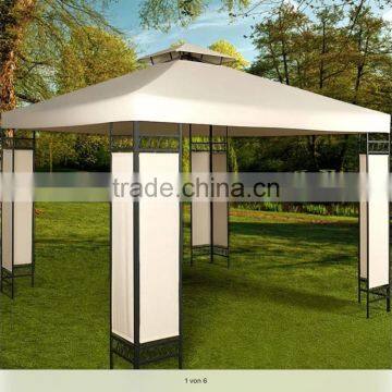 3m x 3m Steel Art Outdoor Gazebo Weddings Party Cover Shelter