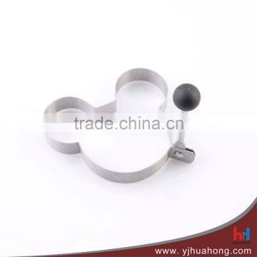 Food Grade Mickey Shaped Stainless Steel Egg Ring Pancake Mould (HEM-12) photo-2