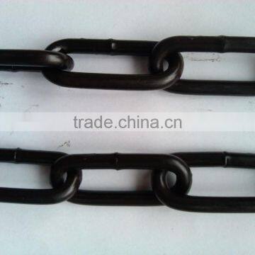 Welded Black Painted DIN7643 764 766 Round Steel Link Chains