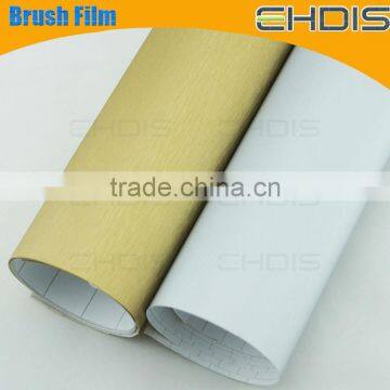 brush film brushed steel vinyl wrap film vinyl decal film removable vinyl film