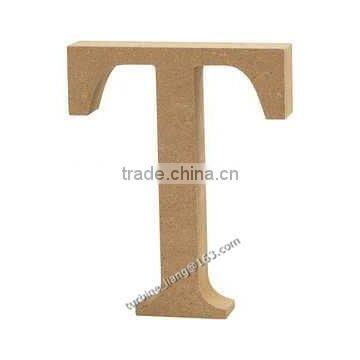 wooden MDF Letter "T", alphabet letter