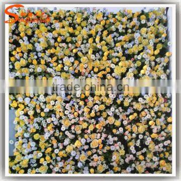 Factory Price Artificial Flower for Wall Decoration Paper Silk Flower Wall for Wedding Supplies photo-2
