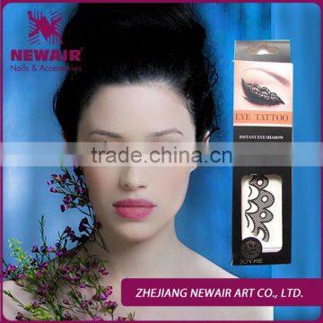 Easy to Wear Lace Art Eyeshadow Tattoo Water Transfer Nail Sticker