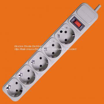 5 Ways Surge-Protect EU Розетка-разъединитель с выключателем photo-2