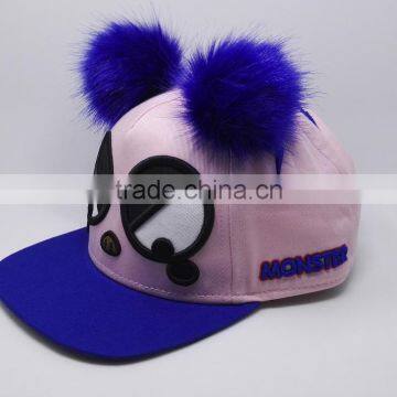 2017 New Lovely Baby Hat and Kids Hats With Ball Top photo-4