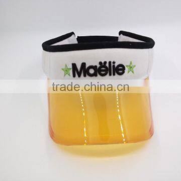 Costum Cheap Plastic Sun Visor Cap photo-4