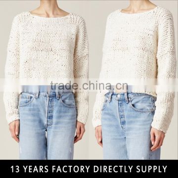 2016 autumn winter ladies short lady sweater