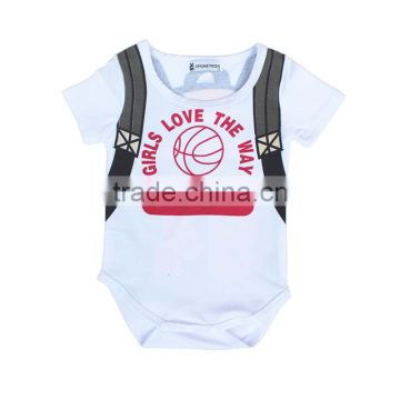 Hot sale baby romper organic