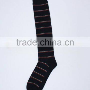 Thin Strip Knee High Socks Men photo-6