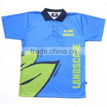 High quality 100% polyester mens polo shirt
