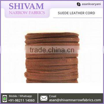Manufacturer Supplying Various Sizes Round Leather Cord at Affordable Price photo-4