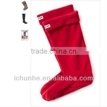 Fleece Boot Warmer With Knit Cuff photo-3