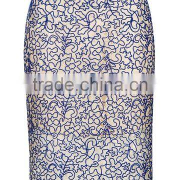 New Arrival Long Skirt Lady Cord Lace Pencil Skirt With High Waist Split See Through Clothes photo-4