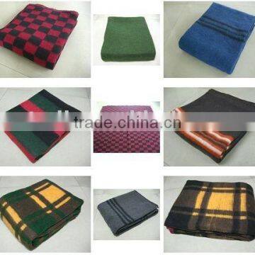 recycle acrylic cotton blanket