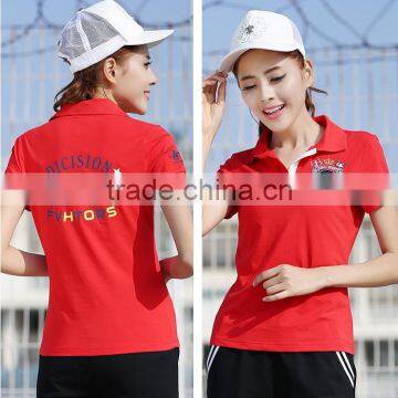 Top Good Quality Popular Fashion T-shirt Polo Womens Design Professional Wholesale Polo Shirts photo-4
