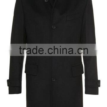 High Neck Men Long Plus Size Winter Wool Coat,Wool Overcoats for Men photo-3