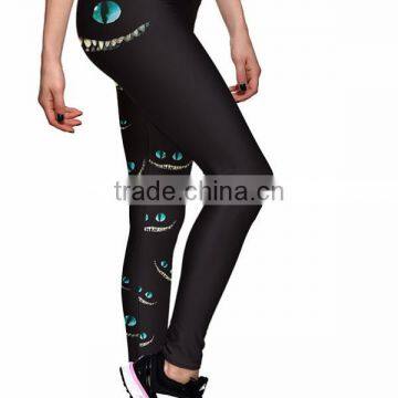 2017 Low Price Top Quality Women Workout Custom Sublimation Leggings With Private Label Yoga Pants photo-2