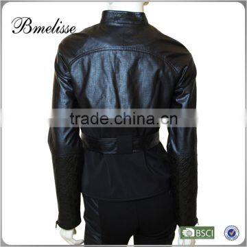 2015 LADIES FASHION LAMB NAPPA LEATHER JACKET,LEATHER GARMENT,LATHER COAT photo-2