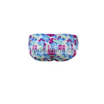 Floating Suits Flowers Print Mature Women Erotic Lingerie Bikini Swimming Wear
