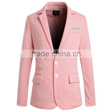 1 pc Turn Down Collar Bussiness New Design Long Sleeve Solid 4 Colors for Choice Mens Blazer Jacket photo-3