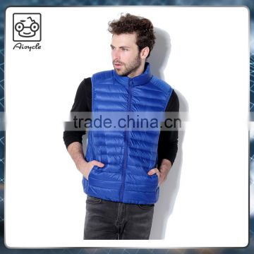 Men's lightweight down jacket vest