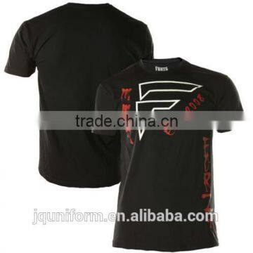 Manufacturer Custom Logo Print Black T Shirt Jersey Style t Shirt Men / Custom Style t Shirt photo-2