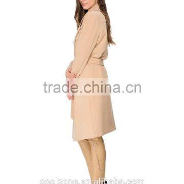 Latest Elegant Open Front Women's Coat Winter Fur Coat 2015 photo-3