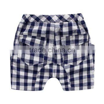 Wholesale Summer Cotton Boy Plaid Cotton Shorts photo-2