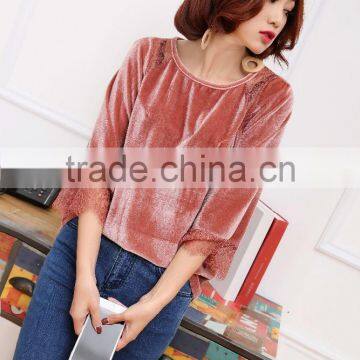 Women Big Size Garment Clothes Loose Vintage T Shirts photo-2