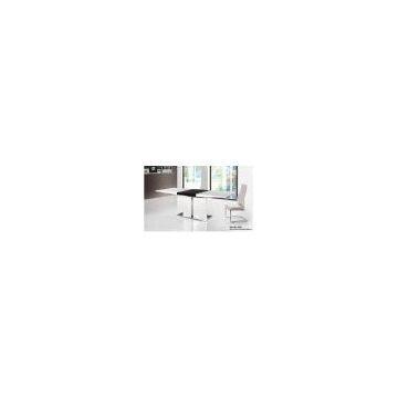 Modern High glossy MDF sample order accepted dining table