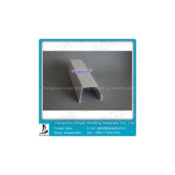 Install PVC rain gutter /PVC downpipe/plastic roof gutter/plastic gutter fitting