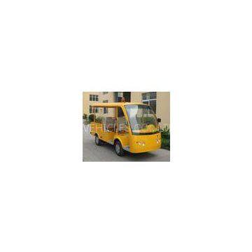 Four Seat 4.2 KW 450 KG Loading Capacity Electric Utility Truck of Cargo Truck with Roof